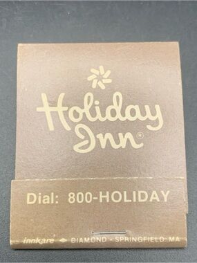 Vintage Matchbook Holiday Inn Dial 800 Holiday
